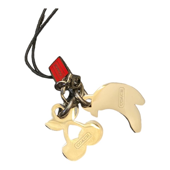 Coach Banana Cherry Purse Charm Rare Retired NWOT - Picture 3 of 3